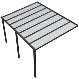 Gardendreams Compact Line 424 x 300 cm anthrazit/grau