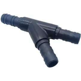 DeinSchlauch24 T-Stück 40 mm PVC grau