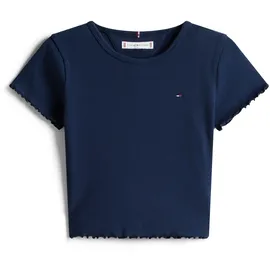 Tommy Hilfiger ESSENTIAL RIB TOP blau 74