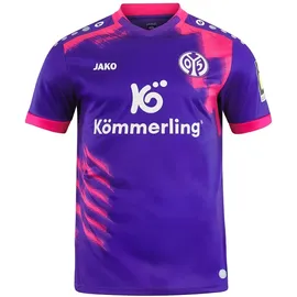 Jako Mainz 05 Auswärtstrikot 2025/26 lila Kinder Gr. 152