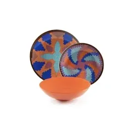 Excelsa Dakar Color Tellerservice 18-tlg. buntes Dekor