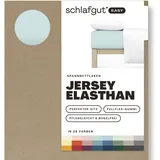 schlafgut Easy Jersey 180 x 200 - 200 x 220 cm petrol light