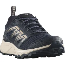 Trailrunningschuh SALOMON "WANDER", Gr. 48, blau (india ink), Leder, Textil, sportlich, Schuhe