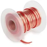 HQ Power Lautsprecherkabel transparent 2 x 1.50 mm2 15 m