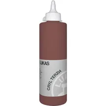 Lukas Cryl Acrylfarbe 500 ml Terra di Siena gebrannt