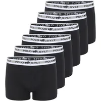 Polo Sylt Boxershorts schwarz 3XL 6er Pack