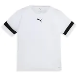 Puma Teamrise Jersey Jr puma White-puma Black-puma White, 128