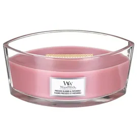 Woodwick Pressed Blooms & Patchouli ellipse Kerze 453 g