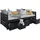 TICAA Sofabett Naomi 90 x 200 cm grau