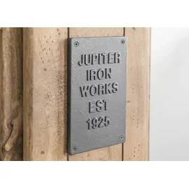 Massivmoebel24 Mango Schrank 70x35x195 whitewash