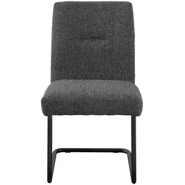 Set One by Musterring 2er-Set set one by Musterring Freischwinger Tracy Mikrofaser Grau Anthrazit