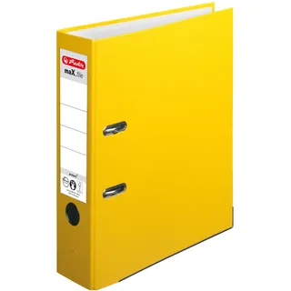 maX.file protect Ordner gelb Kunststoff 8,0 cm DIN A4