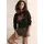 LASCANA Sweatshirt mit Herz-Leo-Druck schwarz 44/46