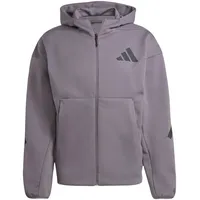 Adidas Z.n.e Reißverschlusspullover - Grey Strata - S -
