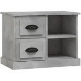 vidaXL Nachttisch Betongrau 60x35,5x45 cm