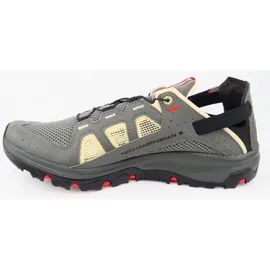 Salomon Techamphibian 5 Herren pewter/moth/fiery red 41 1/3