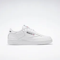 Sneaker REEBOK CLASSIC "Club C 85", Gr. 44,5, weiß, Leder, sportlich, Schuhe