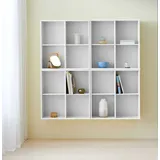 Hammel Furniture Bücherregal 210 x 27 x 210 cm Weiß