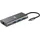XtremeMac XWH-HUB8-13 Schnittstellen-Hub USB Typ-C 40000 Mbit/s Grau