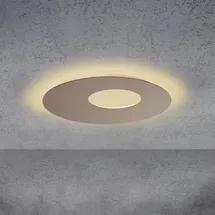 Escale Blade Open, Deckenleuchte 59 Taupe eloxiert