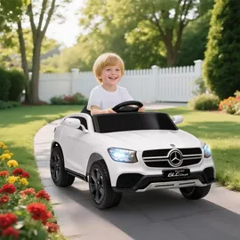aiyaplay Kinder Elektroauto Mercedes-Benz Concept GLC Coupe 12V Weiß