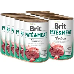 BRIT PATE & MEAT VENISON 12x400g