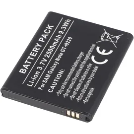 AccuCell Akku passend für Samsung Galaxy Note, Samsung GT-i9220, Samsung GT-N7000, EB6152