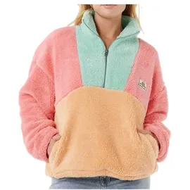 Rip Curl Block Party Fleecepullover Mehrfarbig XS