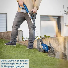 SCHEPPACH C-LT300-X inkl. 2 x 2,0 Ah Ladegerät