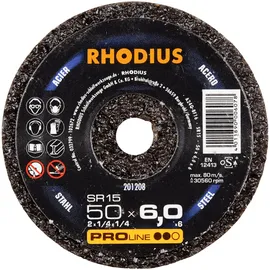 RHODIUS 201208 SR 15 Schleifrad 50 x 6,0 x 6,00 mm