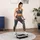gymtek Gymtek® Vibrationsplatte, Vibrotrainer - bis 180kg - 5 Ausbildungsprogramme, 99 Stufen - 2 Expanderbänder - Bluetooth, Fern