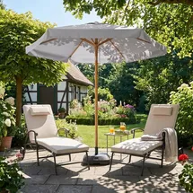 Sekey Balkonschirm Ø 200 cm Grau