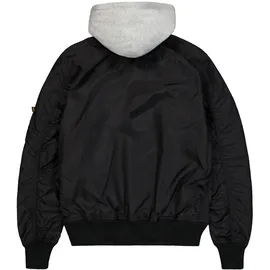 Alpha Industries MA-1 TT Hood black S