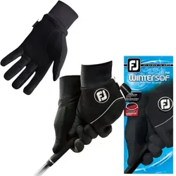 Footjoy WinterSof Herrengolfhandschuh schwarz