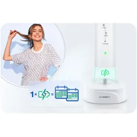 Berdsen Galaxy Schallzahnbürste Weiß + Reiseetui