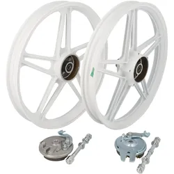 Mofa Felgen Typ Bernardi 17'' Peugeot 103 Weiß