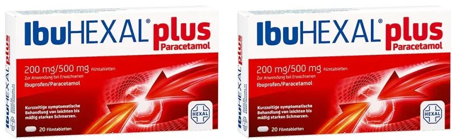 Ibuhexal Plus Paracetamol 200 Mg/500 Mg Filmtabletten