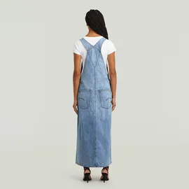 G-Star Skater Maxi Dungaree Kleid Blau XS