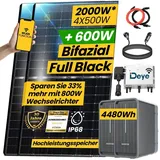 EPP.Solar All In One Balkonkraftwerk mit Speicher Komplettset 4,48 kWh Marstek B2500-D Speicher mit DEYE 800W WIFI Wechselrichter Smart Mini Anlage