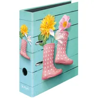 Herlitz Ordner A4, 8cm Gummistiefel