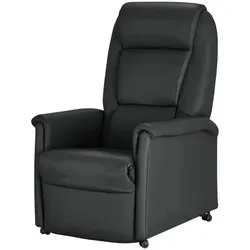 himolla Fernsehsessel Leder 9773 ¦ grau ¦ Maße (cm): B: 69 H: 105 T: 82.0