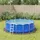 vidaXL Pool Bodentuch Hellgrau Ø366 cm