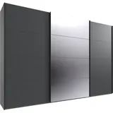 WIMEX Schiebetürenschrank Mugano 360 x 236 x 65 cm Schwarz