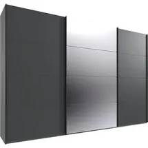 WIMEX Schiebetürenschrank Mugano 360 x 236 x 65 cm Schwarz