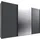 WIMEX Schiebetürenschrank Mugano 360 x 236 x 65 cm Schwarz