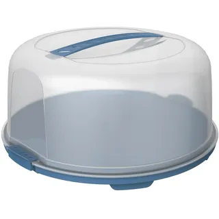 Rotho Tortenglocke Fresh hoch Horizontblau
