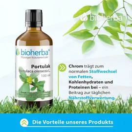 BIOHERBA R Portulak Tropfen 100 ml