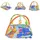 Moni Spielbogen Baby Like 143A, Unterwasserwelt, 5 Spielsachen, Wachstumsskala
