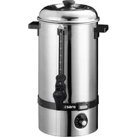 Saro Glühweinkocher / Heißwasserspender
Modell Hot Drink Mini, 10 Liter, 2400 Watt, silber