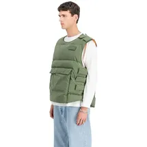 Alpha Industries Protector Puffer Weste - Green - XL